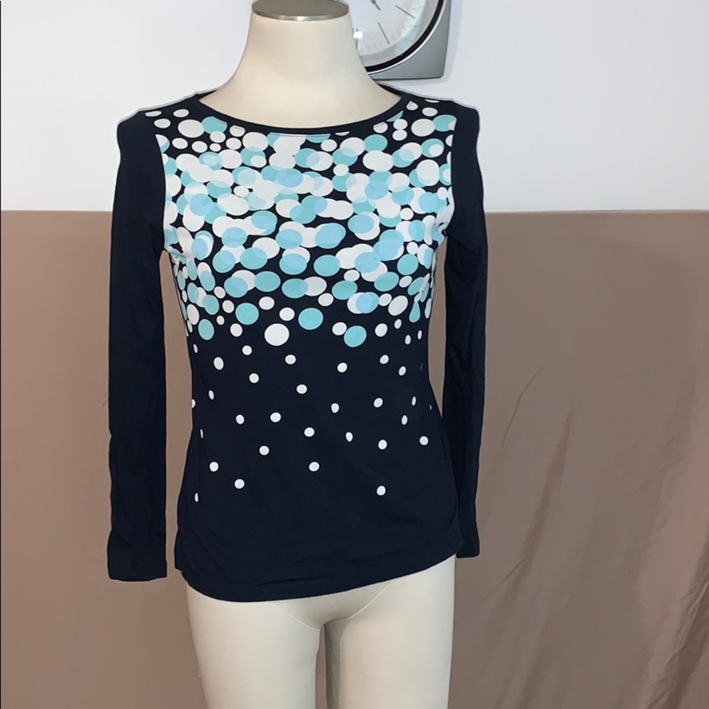 Talbots petite long sleeve top